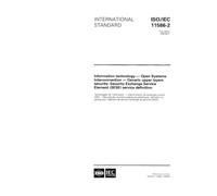 ISO/IEC 11586-2:1996, Information technology - Open Systems Interconnection - Generic upper layers security: Security Exchange Service Element (SESE) service definition