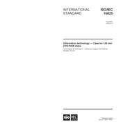 ISO/IEC 16825:1999, Information technology -- Case for 120 mm DVD-RAM disks