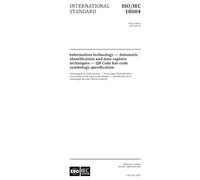 ISO/IEC 18004:2015, Troisième édition : Technologies de l'information - Techniques d'identification automatique et de capture de données - Spécification de symbologie de code à barres QR Code