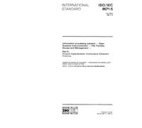 ISO/IEC 8571-5:1990, Information processing systems - Open Systems Interconnection - File Transfer, Access and Management - Part 5: Protocol Implementation Conformance Statement Proforma