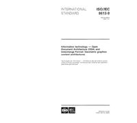 ISO/IEC 8613-8:1994, Information technology - Open Document Architecture (ODA) and Interchange Format: Geometric graphics content architectures
