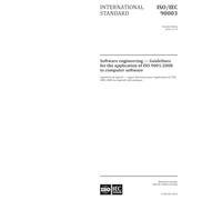 ISO/IEC 90003:2014, Second Edition: Software engineering - Guidelines for the application of ISO 9001:2008 to computer software