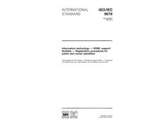 ISO/IEC 9070:1991, Information technology - SGML support facilities - Registration procedures for public text owner identifiers