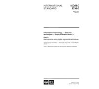 ISO/IEC 9798-3:1998, Information technology - Security techniques - Entity authentication - Part 3: Mechanisms using digital signature techniques