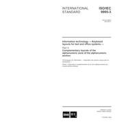 ISO/IEC 9995-3:2002, Information technology - Keyboard layouts for text and office systems - Part 3: Complementary layouts of the alphanumeric zone of the alphanumeric section