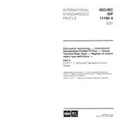 ISO/IEC ISP 11185-4:1994, Information technology - International Standardized Profiles FVT2nn - Virtual Terminal Basic Class - Register of control ... 217 - Horizontal Tabulation Control Object
