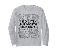 ISO Late But Worth The Wait - Photographie de Film Manche Longue