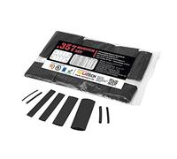 ISO-PROFI® 357 pcs Magnum Sac Gaine Thermorétractable assortiment Set Ratio 2: 1 noir