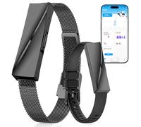 iSo Tech Smart Fitness Tracker Élégant sans Écran Noir