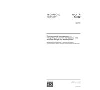 ISO/TR 14062:2002, Environmental management - Integrating environmental aspects into product design and development
