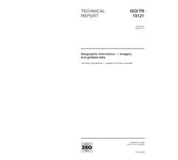 ISO/TR 19121:2000, Geographic information -- Imagery and gridded data