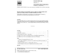 ISO/TR 3956:1975, Principles of structural fire-engineering design with special regard to the connection between real fire exposure and the heating ... the standard fire-resistance test (ISO 834)