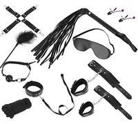 ISO TRADE 8871 SM Kit de bondage avec 12 éléments Noir