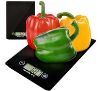 ISO TRADE Balance de cuisine électronique 5 kg 5000 g/1 g Slim 1158