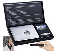 ISO TRADE Balance de poche fine 2635 Balance numérique 200 G/0,01 G