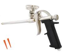 Iso Trade Bâtiment Pistolet En Mousse Dosable Poignée En Plastique Corps Métallique Lightweight Practical 010