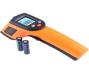 ISO TRADE HDEO - Thermomètre Infrarouge numérique avec Laser -50°C ~ 380°C Pyromètre