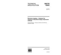 ISO/TS 12033:2001, Electronic imaging - Guidance for selection of document image compression methods