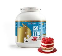 ISO WHEY ZERO 100% Pure Protéine - Pure Whey Protéine Isolate Savoureuse Pour Prise de Masse Musculaire - Assimilable Rapidement - 1,5kg - Saveur Framboisier - Eric Favre