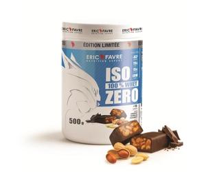 ISO WHEY ZERO 100% Pure Protéine - Pure Whey Protéine Isolate Savoureuse Pour Prise de Masse Musculaire - Assimilable Rapidement - 500g - Saveur Choco Peanut Butter - Eric Favre
