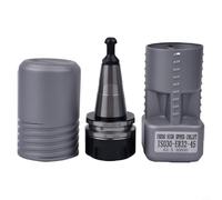 ISO30 ER32 45L Pince d'équilibre pour mandrin de tour et porte-outils CNC, fraisage haute vitesse avec tirette 30 000 tr/min, accessoire d'outils électriques en acier inoxydable
