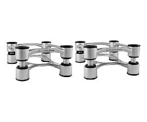 IsoAcoustics Aperta 200 Silver - Pied Isolant pour Enceinte Colonne (la paire)