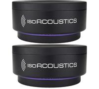 IsoAcoustics Supports isolants Iso-Puck 76 pour enceintes de monitoring – 18 kg max/unité – Lot de 2