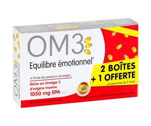 Isodisnatura Om3 2 Boîtes + 1 gratuite 180 Capsules