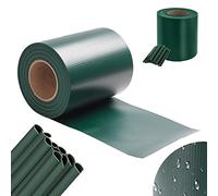 ISOISL Bandes Brise-Vue en PVC 140 m x 19 cm, Film Brise-Vue pour clôture Double Fil, avec 120 Clips de Fixation, Protection Contre Le Vent, Protection Solaire, clôture de Jardin, Vert
