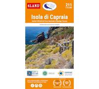Isola di Capraia. Sentieri ufficiali del parco nazionale Arcipelago toscano 1:15.000