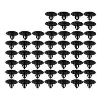 Isolant d'automobile Clip Retenue D'isolation Capot En Plastique Pour Toyota Pour Rav4 Aca33 Aca38 Ala49 ASA44 GSA33 ZSA42 Pour Mark X GRX133 Pour Prius NHW20 ZVW30 Tapis d'isolation pour capot(50X)