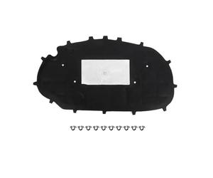 Isolant d'automobile Coussinet D'insonorisation Coton Capot Moteur Avant Pour VW Pour Golf 6 Pour 7 Housse Insonorisante Et Isolante Thermique Ensemble Coussinets isolants(6)