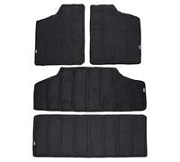 Isolant d'automobile Kit D'isolation Thermique Et Phonique Toit Pour Jeep JK 2012-2017 Accessoires D'intérieur Pour Jeep Pour Wrangler 4 Portes Tapis d'isolation pour capot(Noir)