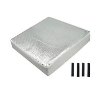 Isolant de ventilation à fermeture éclair isolée imperméable - Isolation des lucarnes - Réfléchissant et amovible - Pour salle de bain, grenier, caravane, remorque, chambre d'hiver
