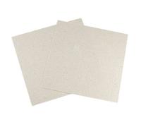 Isolant en mica SOURCING MAP 2pcs Plaques de mica Feuille de Mica Isolant 12 x 12 cm pour four à micro-ondes