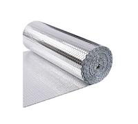 Isolant thermique a bulle double couche aluminium radiateur reflecteur 0.6x10m