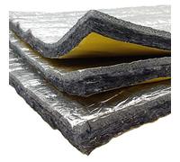 Isolant Thermique-Acoustique Adhésif 0,5x1,20m Caravanes Fourgons Campig | Réduit bruit, froid et chaleur. Pose rapide grâce à sa face autocollante. Idéal pour portes, murs, plafonds et sols.