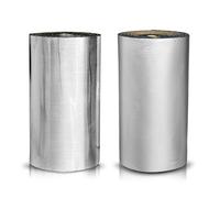 Isolant Thermique Auto-adhésif Rouleau Réfléchissant en Mousse D'aluminium，Couche D’Isolation en Caoutchouc Autocollant，Barrière de Vapeur Isolant Thermique.(1*1m/3.2*3.2ft,10MM(THK))