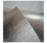 Isolant Thermique Autocollant Aluminium Bulles Double Film Isolation Thermique Isolant Reflecteur Radiateur pour Isoler Thermiquement Isolation Porte de Garage Rouleau pour Isolant Thermique Mur ( Siz