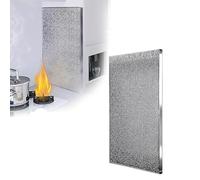 isolant thermique autocollant Bouclier thermique en aluminium, 20 120 CM de longueur, ignifuge/panneau d'isolation en mousse pour cuisinières/déflecteur de foyer(C,W 60 CM L 100 CM)