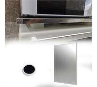 isolant thermique autocollant Bouclier thermique pour réfrigérateur 20 120 cm longueur, panneaux isolants en mousse, cadre en alliage d'aluminium, tapis protection(W 40 CM L 50 CM)