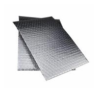 Isolant Thermique Autocollant Isolation Tapis Aluminium Thermique Barrière Rouleau Réfléchissant de Feuille pour Radiateur Sol Toit Mur Bureau (silvery, 1*9m)