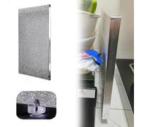 isolant thermique autocollant Panneau de mousse isolante en feuille d'aluminium pour réfrigérateur/cheminée, support à clipser, armoire de protection arrière(W 30 CM L 60 CM)