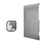 isolant thermique autocollant Panneau de protection en mousse thermique épaissi de 2, 2,2, 3 cm, panneau isolant sans perçage pour le côté du réfrigérateur(B,W 50 CM L 100 CM)