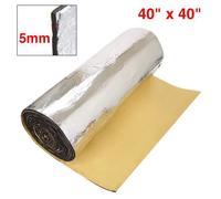 Isolant thermique de voiture SOURCING MAP Tapis isolation barrière acoustique absorption sonore Amortisseur Chaleur Mat 100x100cm