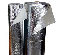 Isolant Thermique Réfléchissant Aluminium à Bulles 24m² 20mx1,20m | Pour isoler du froid et de la chaleur : logements, caravanes, fourgons, combles, façades, portes de garage et industrie.