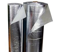 Isolant Thermique Réfléchissant Aluminium à Bulles Coupe au mètre | Pour isoler du froid et de la chaleur : logements, caravanes, fourgons, combles, façades, portes de garage et industrie.