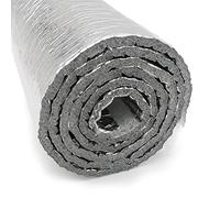 Isolant Thermique Réfléchissant Par Mètre 1,20 m² Alu + Mousse PE | Triple couche à double face métallisée. Isole du froid et de la chaleur. Souple, légère, facile à découper et étanche.