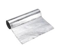 Isolant Thermique Voiture Film de Protection thermique for voiture, tapis d'isolation ignifuge, feuille d'aluminium auto-adhésive résistante à la température(Silver 30x60cm)