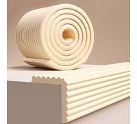 Isolant Tuyau de Type W, 2 m Isolant Tuyau Chauffage, Enroulé Tube Mousse, pour Armoire, Bureau, Tuyaux d'eau AC(White)